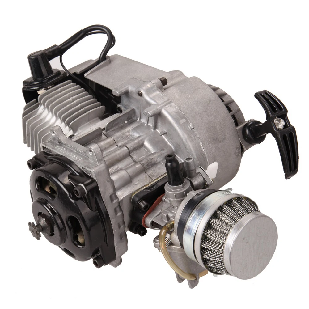 2-тактный двигатель 49CC, внедорожный мини-мотоцикл, карманный велосипед, скутер