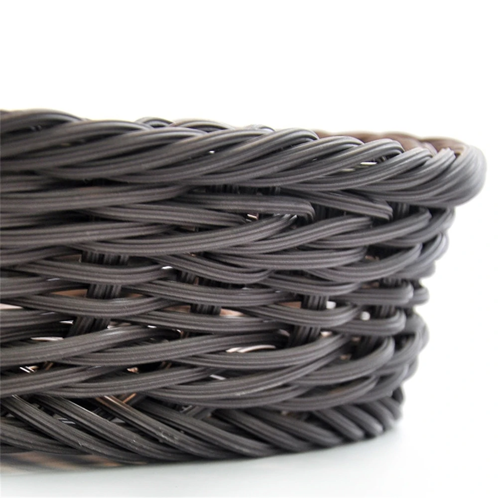 Корзина для фруктов и овощей стеллаж супермаркета ротанговая корзина круглая