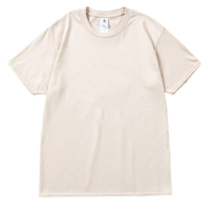 

Men Summer T shirt Women England Style Simple Solid O-Neck Cotton Match Basic Harajuku Tshirt Camisetas Verano Mujer 2021