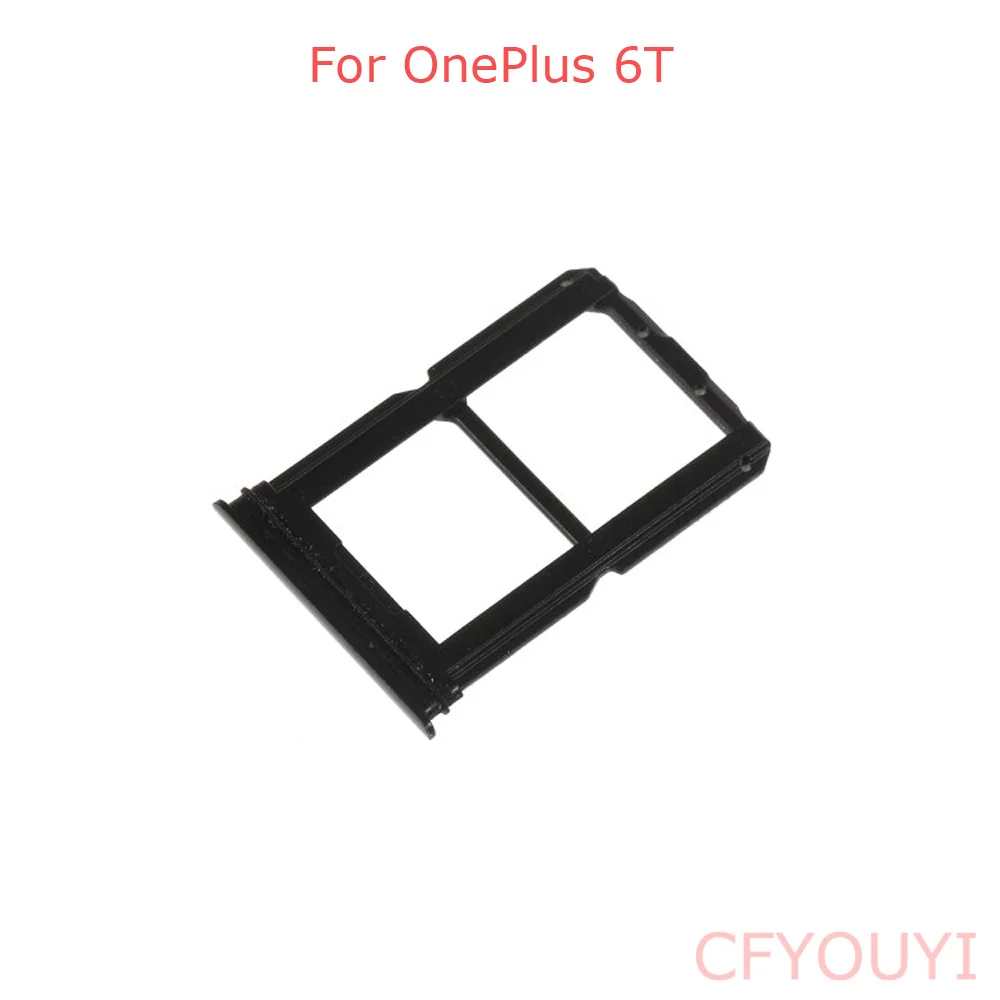 Для Oneplus 6T 2 SIM карты лоток держатель Слот запасная часть для 1 + 6T|Шлейфы мобильных