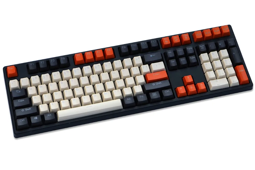 Двухсторонний Радужный OEM профиль PBT keycap 108 клавиш cherry MX Переключатель подсветка механическая клавиатура keycaps только keycaps