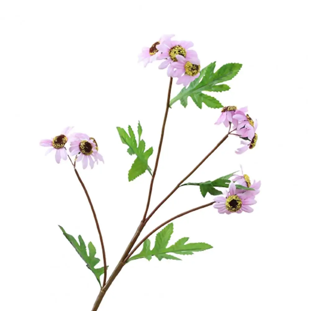 

Simulation Flower Fadeless Decorative 6 Colors Faux Silk Artificial Flower for Home