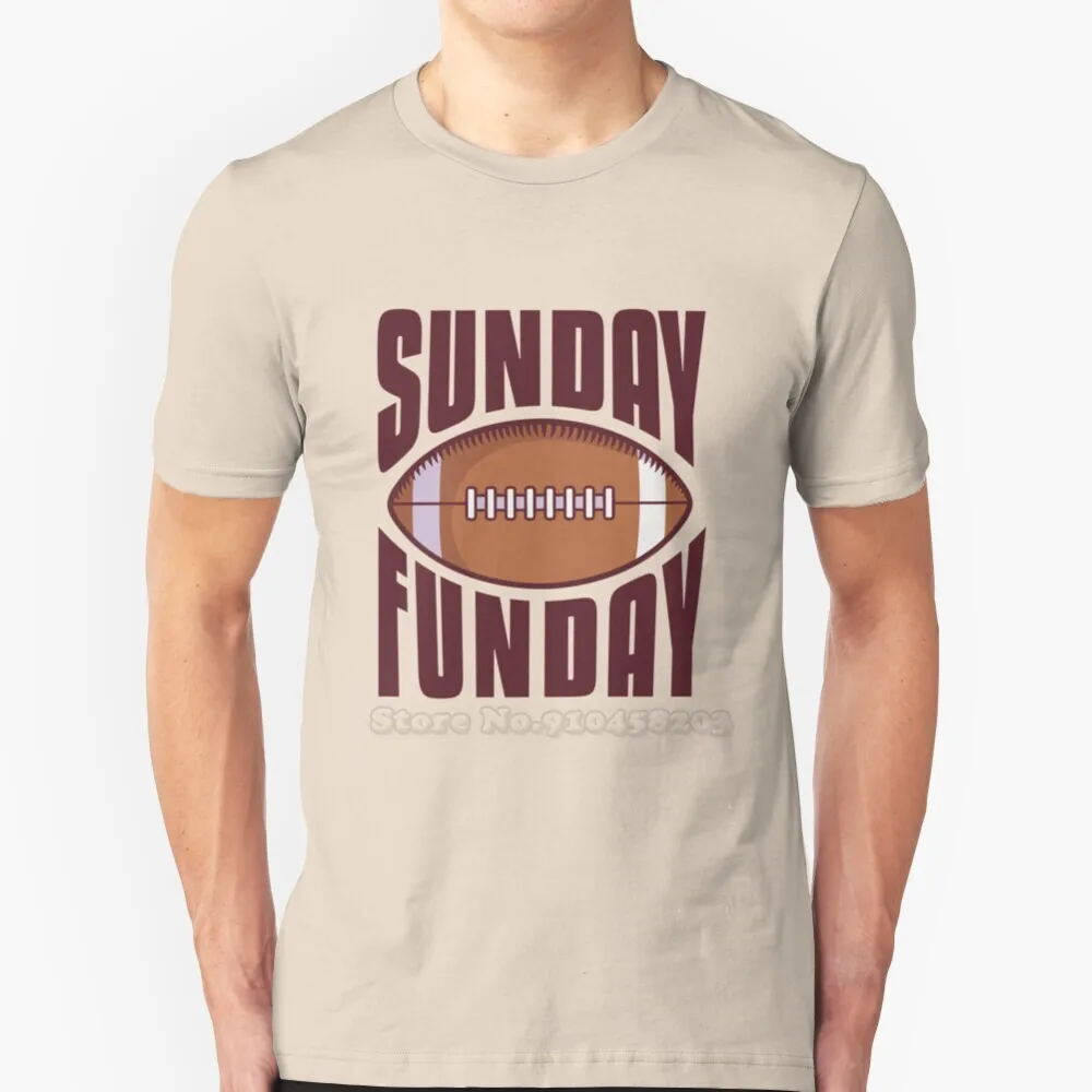 Футболка с коротким рукавом принтом воскресенья Funday-США |
