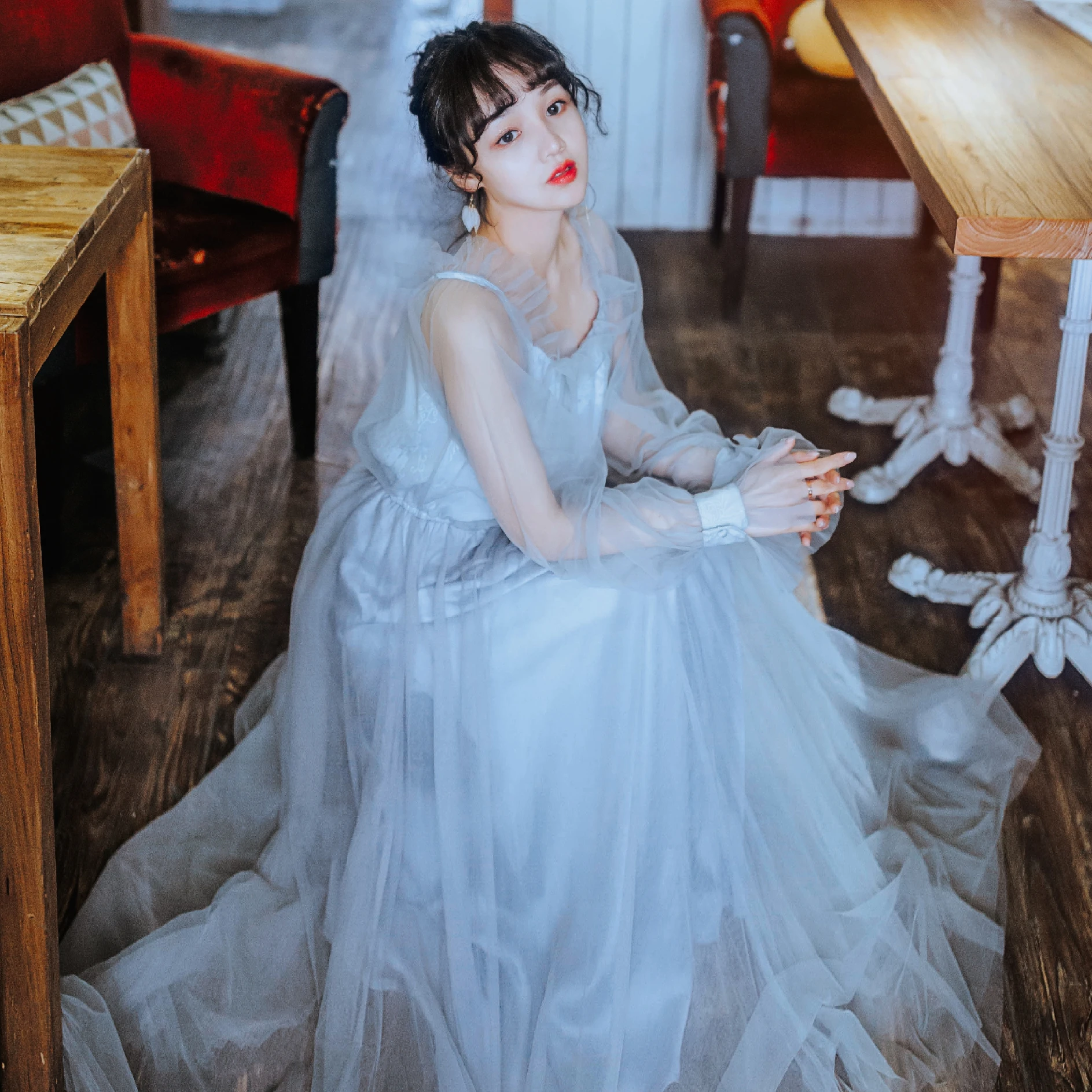 Женское Сетчатое кружевное платье с высокой талией YAMDI роскошные Подиумные