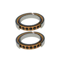 1PAIR H7011C P4 HQ1 DBA 7011C 7011 55X90X18 DALUO Angular Contact Bearings ABEC-7 Si3N4 balls Precision Bearing CNC Machine Tool