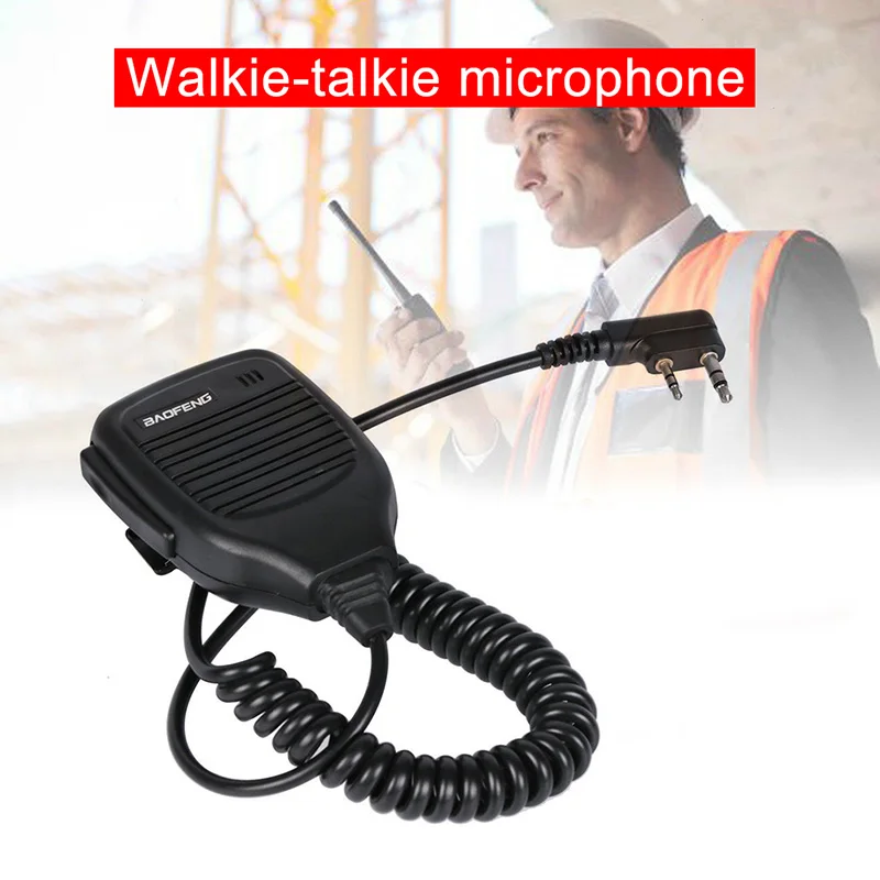 

Baofeng Радио Спикер микрофон двухстороннее Радио рация UV-5R BF888S @ M23