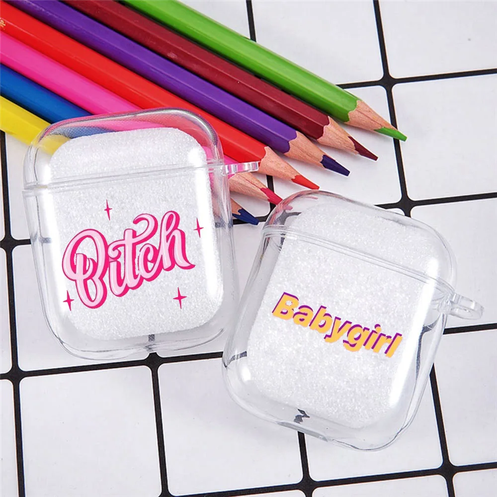

Silicone cover for Airpods 1/2 Earphone Luxury fashion letter love pattern soft Fundas Airpods Case Air Pods Charging Box Bags