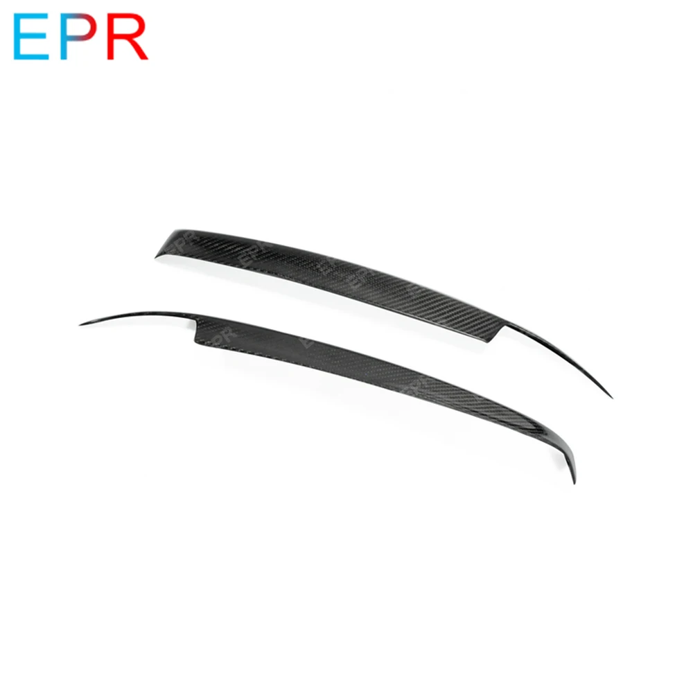 Для Nissan R32 Skyline OE стиль карбоновое волокно черный глянцевое покрытие для бровей