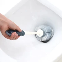 toilet brush no dead ends toilet cleaning tool with base long handle bathroom cleaning brushes of bath accessories set
