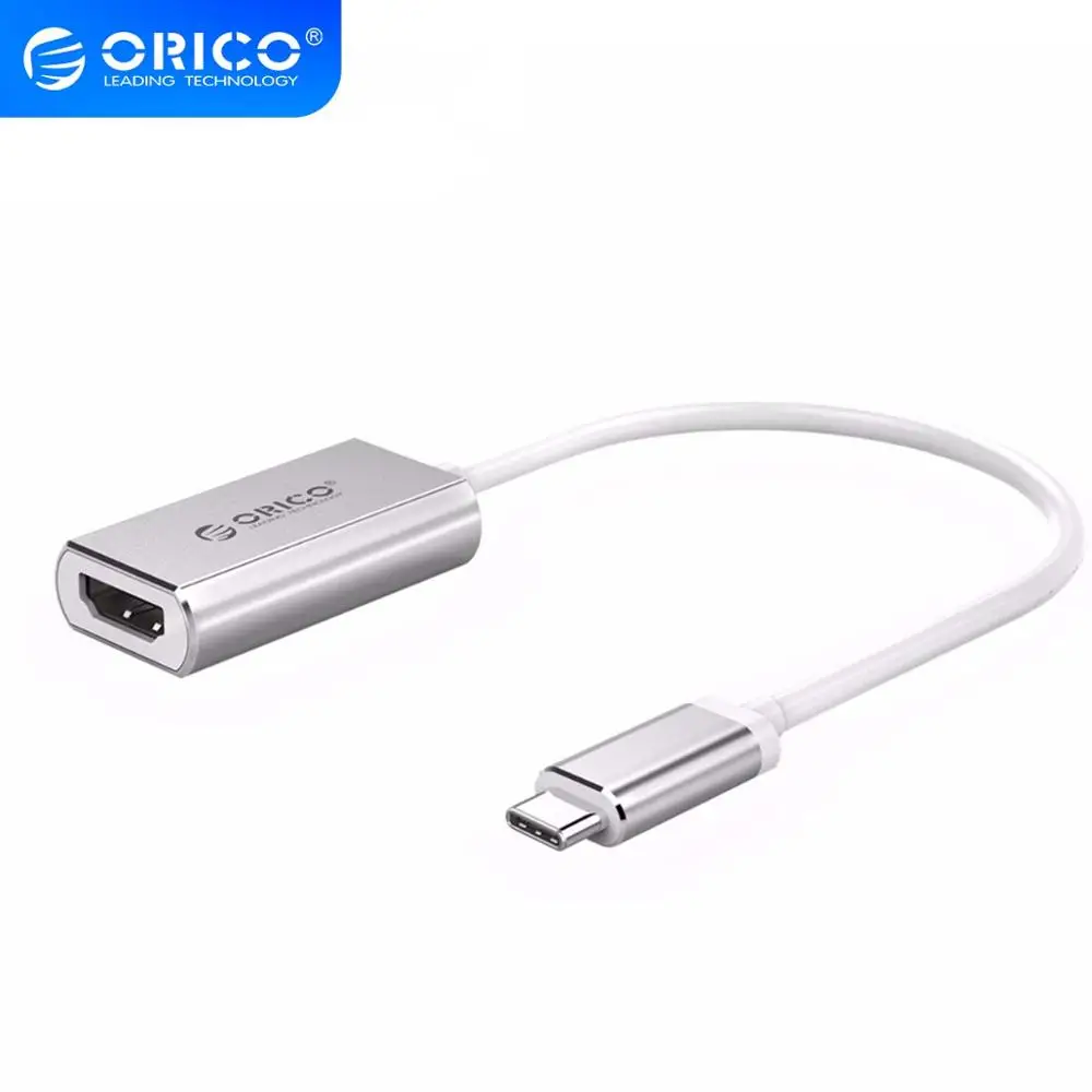 ORICO USB C концентратор Type к HDMI VGA DP Мини кабель адаптера 15 см для Mac Samsung HUAWEI HUB|USB-хабы| |