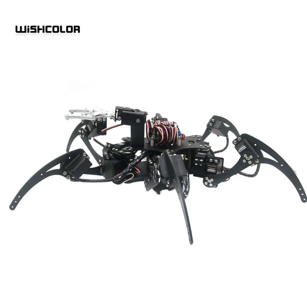 20DOF робот паук Hexapod шесть ножек Роботизированная алюминиевая рама в комплекте|kit