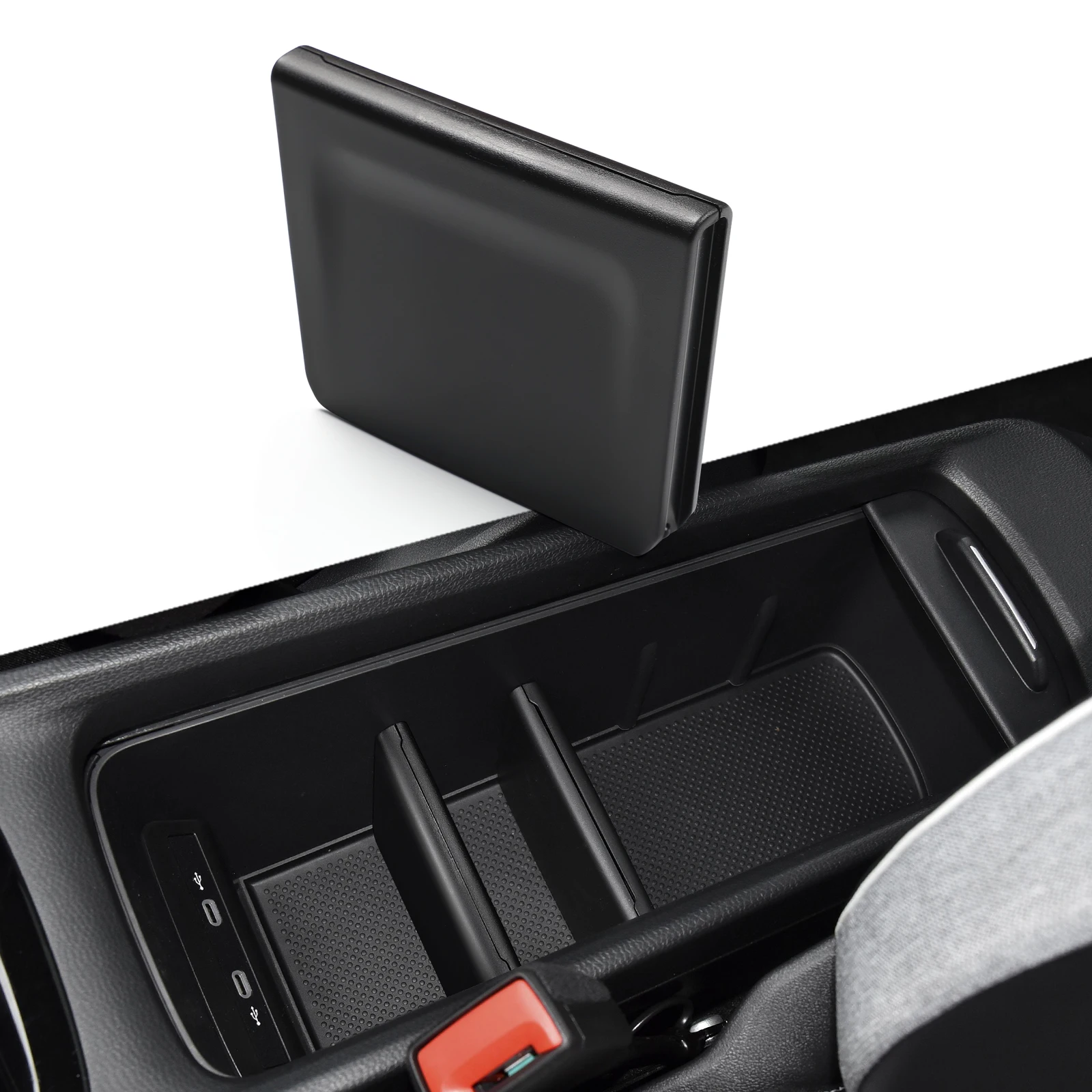 

Center console armrest storage box compartment for Volkswagen ID.3 ID3 ID 3 accessories center console storage box divider