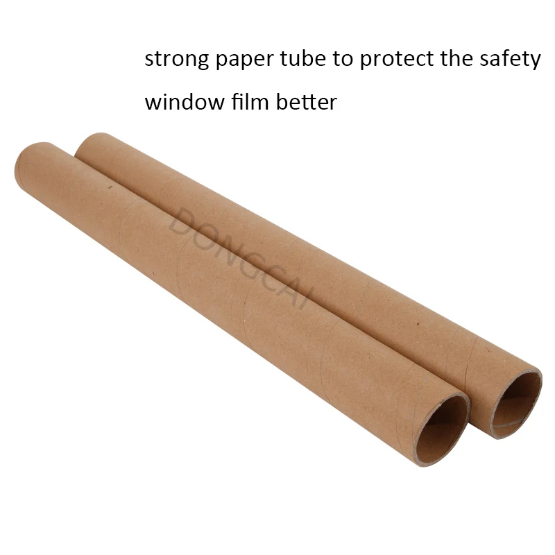 Прозрачная пленка для окон 4 мил Защитная защиты от УФ-лучей клеящаяся небьющаяся