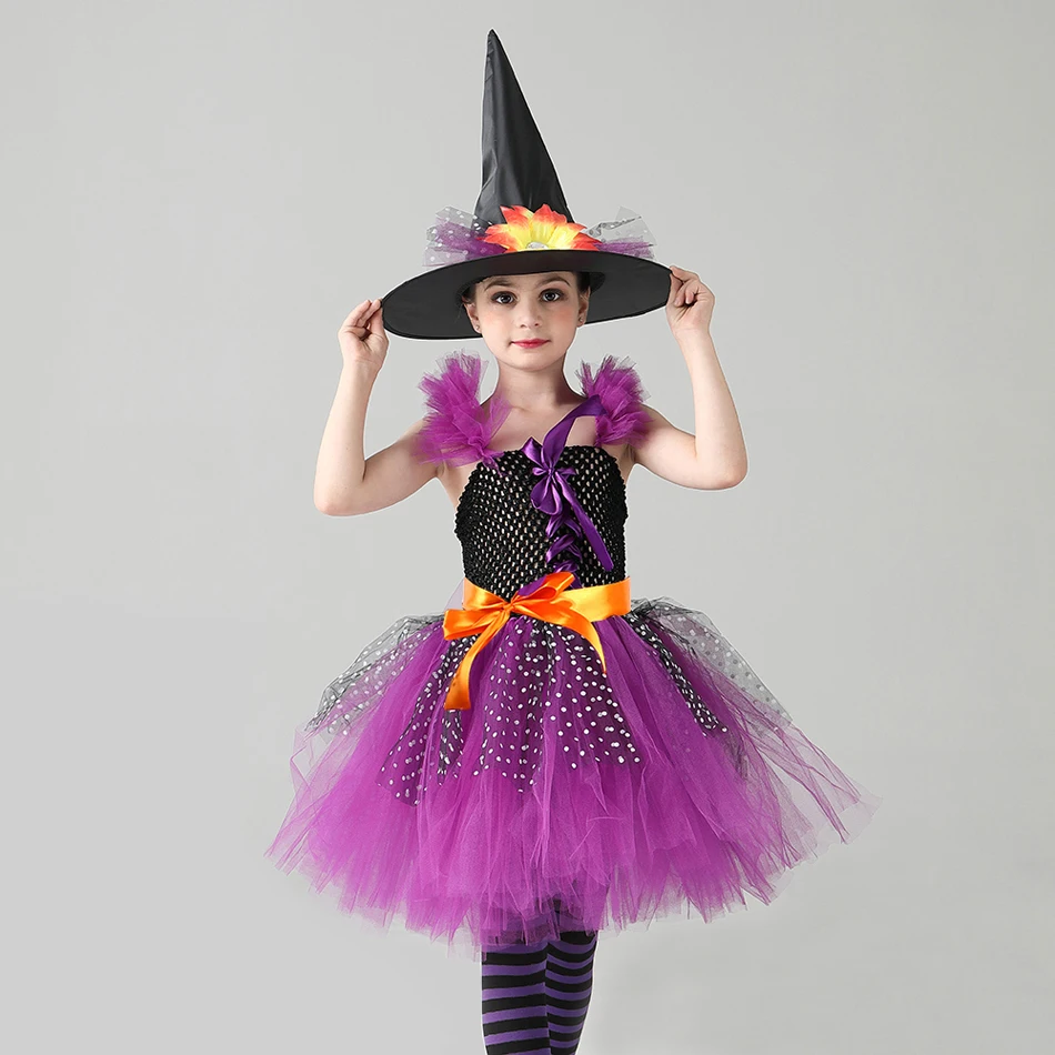 Женское платье ведьмы на Хэллоуин страшный костюм для выступления с шляпой