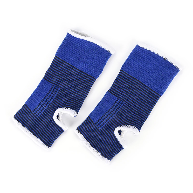 

2 PCS Ankle Foot Elastic Compression Wrap Sleeve Bandage Brace Support Protection