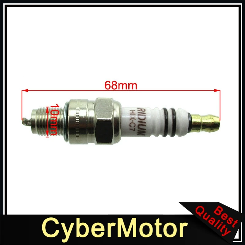 Иридиевая Свеча зажигания для 50cc 110cc 125cc 150cc 160cc 170cc 180cc 190cc китайский Байк