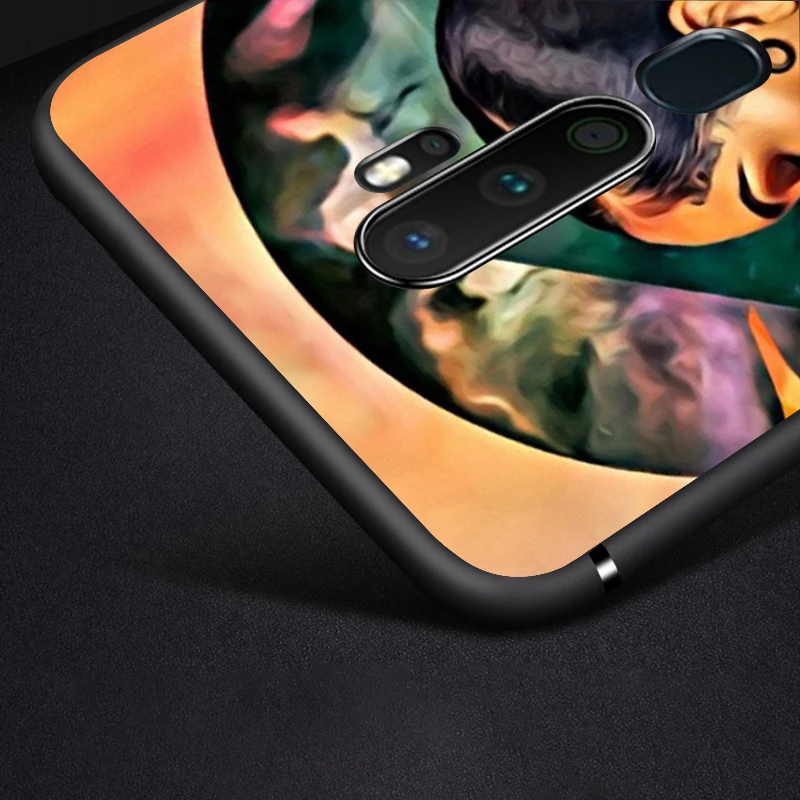 

Black TPU Soft Cover Afro Girls Art for OPPO A9 2020 Reno 10X ZOOM ACE 4 3 2 Z F Pro 4G 5G Phone Case