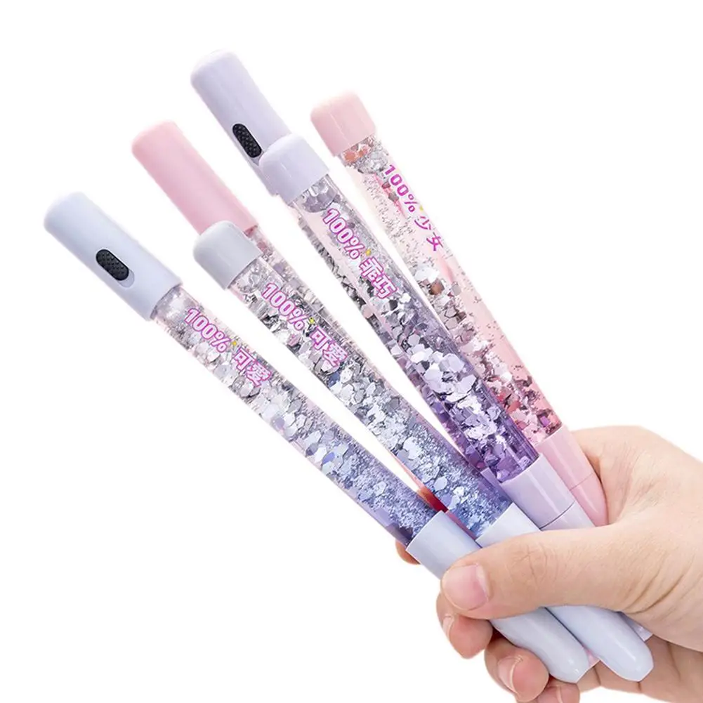 Kawaii Волшебная красочная зыбучий песок гелиевая ручка новинка Креативный