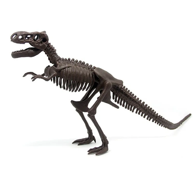

Painted Dinosaur Assembled Toy Children's Science and Education Fancy Toy Dinosaur Fossil Model Can Be Customized
