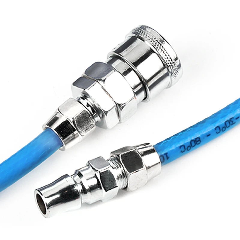 Пневматический штуцер для шланга быстроразъемный высокого давления PP20 SP20 PF20 PM20