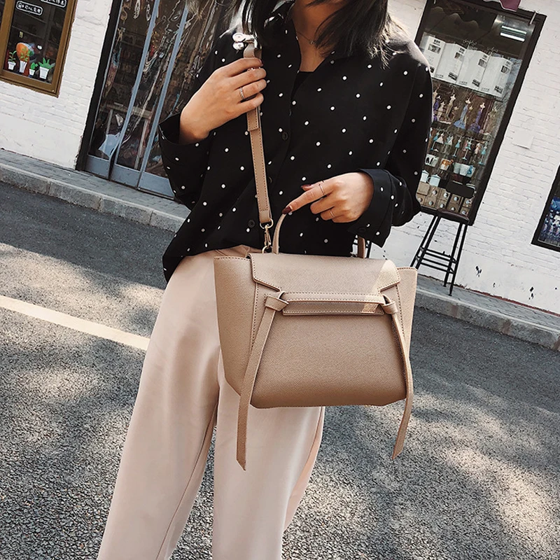 

New Style Bag Western-style Female Bag Korean Fashion Casual One-shoulder Messenger Handbag PU Small Square Bag