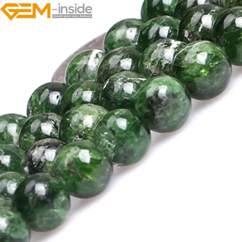 Драгоценный камень внутри класса АА 7 14 мм натуральный круглый зеленый