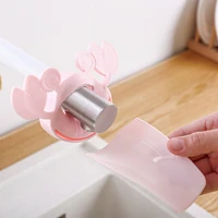 1pcs children bathroom crab shape faucet extender water saving cartoon kids baby wash hand faucet extension bathroom accessories