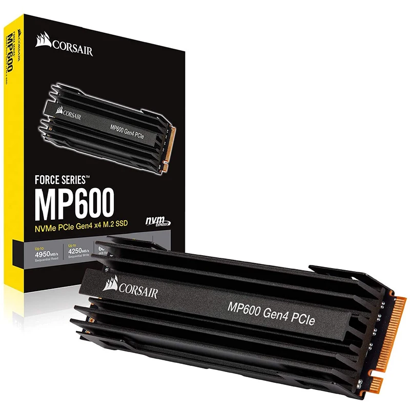 Corsair Force Series MP600 500 Гб 1 ТБ 2 Gen4 PCIe X4 NVMe M.2 SSD до 4950 МБ/с. | Компьютеры и офис