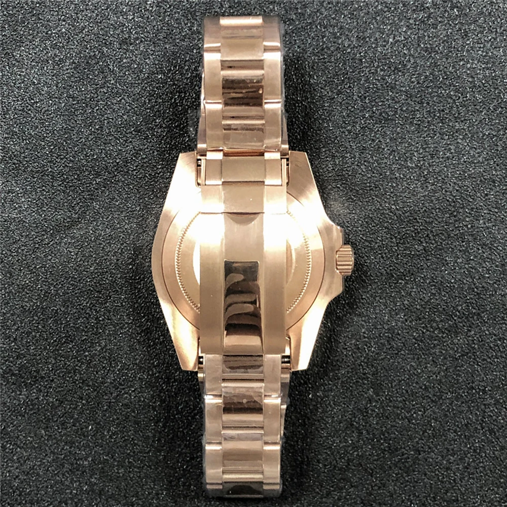 40mm Men Watch Case Steel Strap Anti Scraches Sapphire Glass With Magnifier For NH35/NH36 Movement Sub Shell Set | Электроника