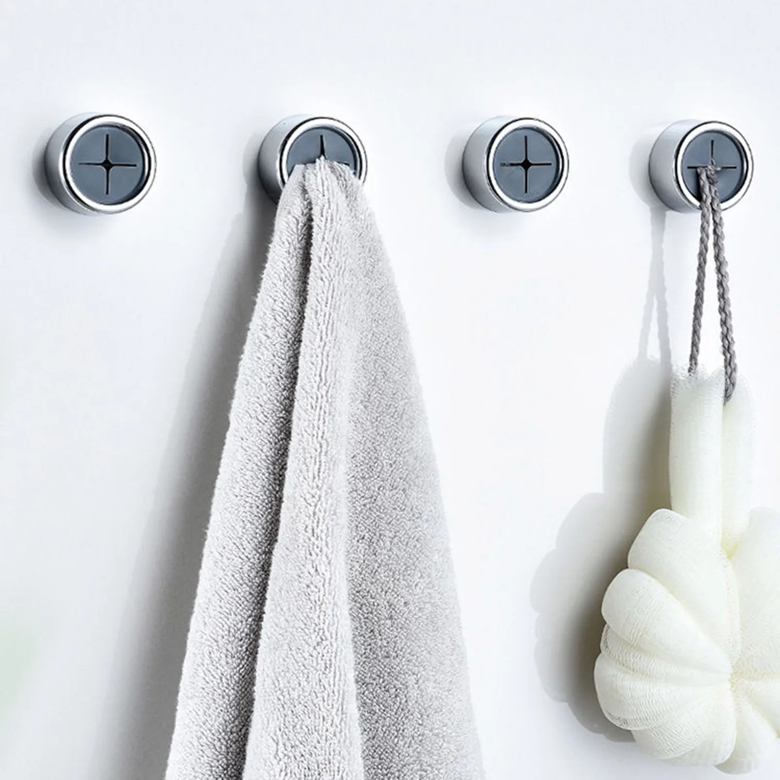 

3pc Creative Towel Storage Racks Hanger Adhesive Rag Dishcloth Holder Kitchen Rag Cleaning Tools Hook