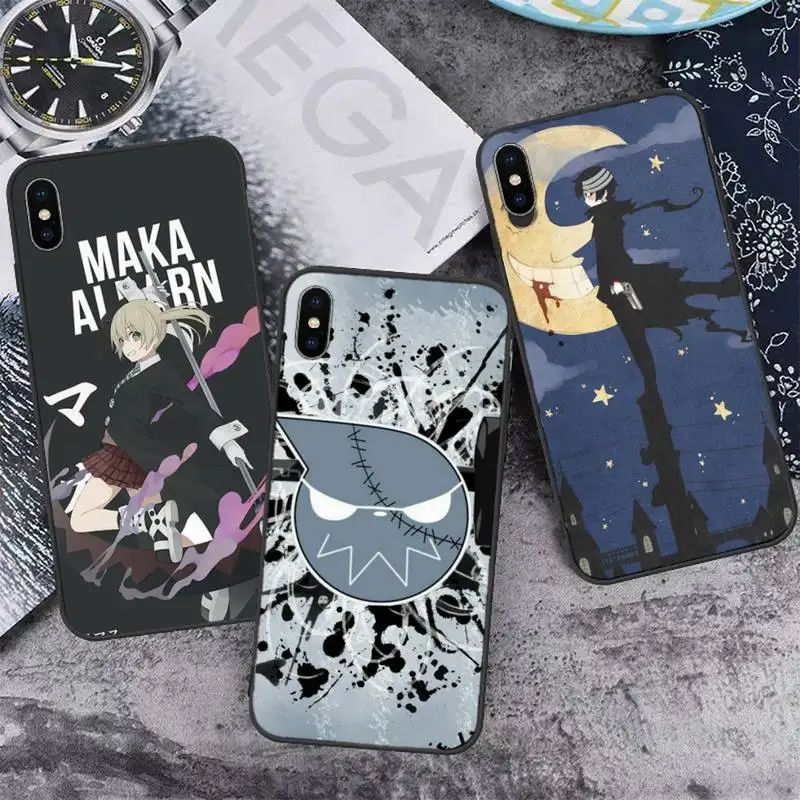 

Soul Eater Jpaan anime Phone Case For iphone 12 11 13 7 8 6 s plus x xs xr pro max mini shell
