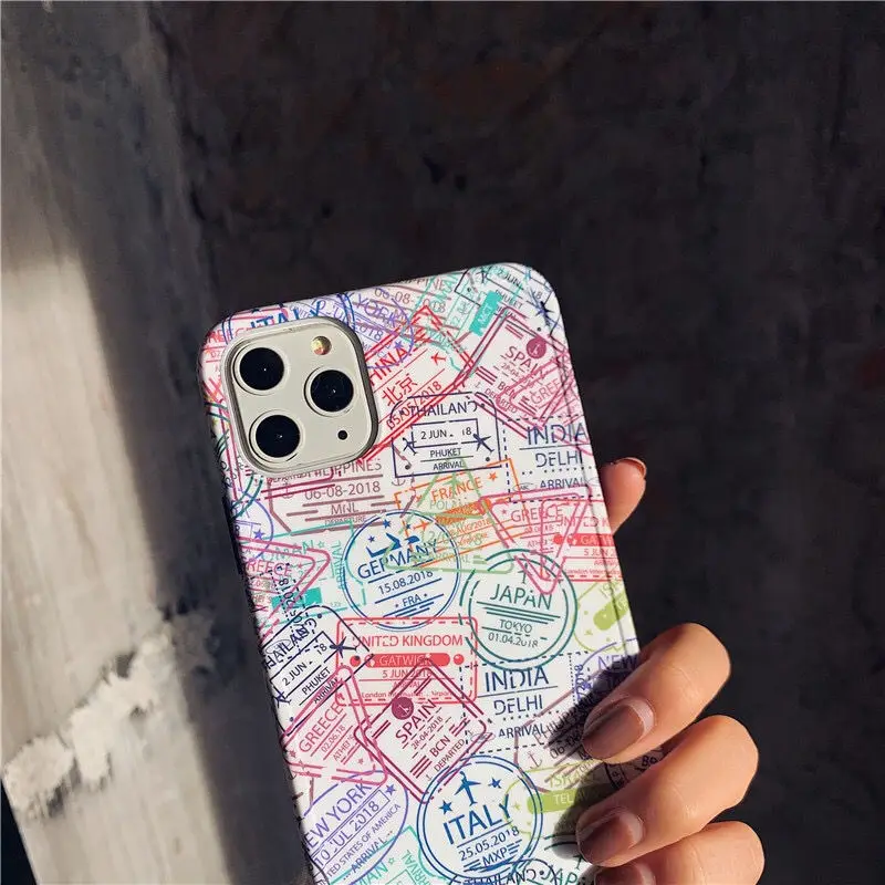 Чехол-накладка INS для iphone 11Pro Max SE2020 XR XS X 7 8 Plus силиконовый с принтом | Мобильные