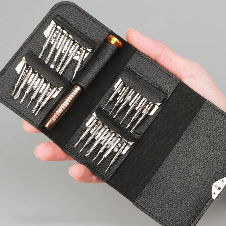 25 шт. карманные прецизионные Магнитная отвертка набор мобильный телефон ремонт