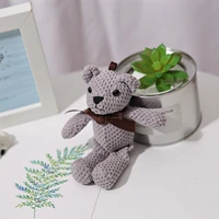 18cm pineapple bear plush doll pendant with souvenir matching baby clothing accessories wedding doll christmas gifts