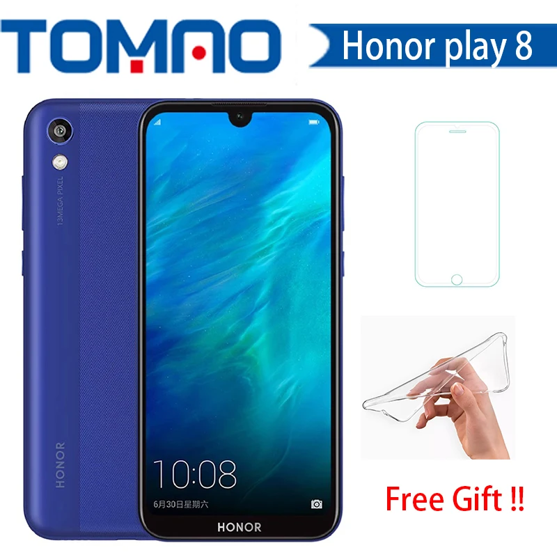Оригинальный HONOR 8S Play 8 MT6761 2 ГБ 32 четырехъядерный Y5 2019 мобильный телефон 5 71 ''IPS