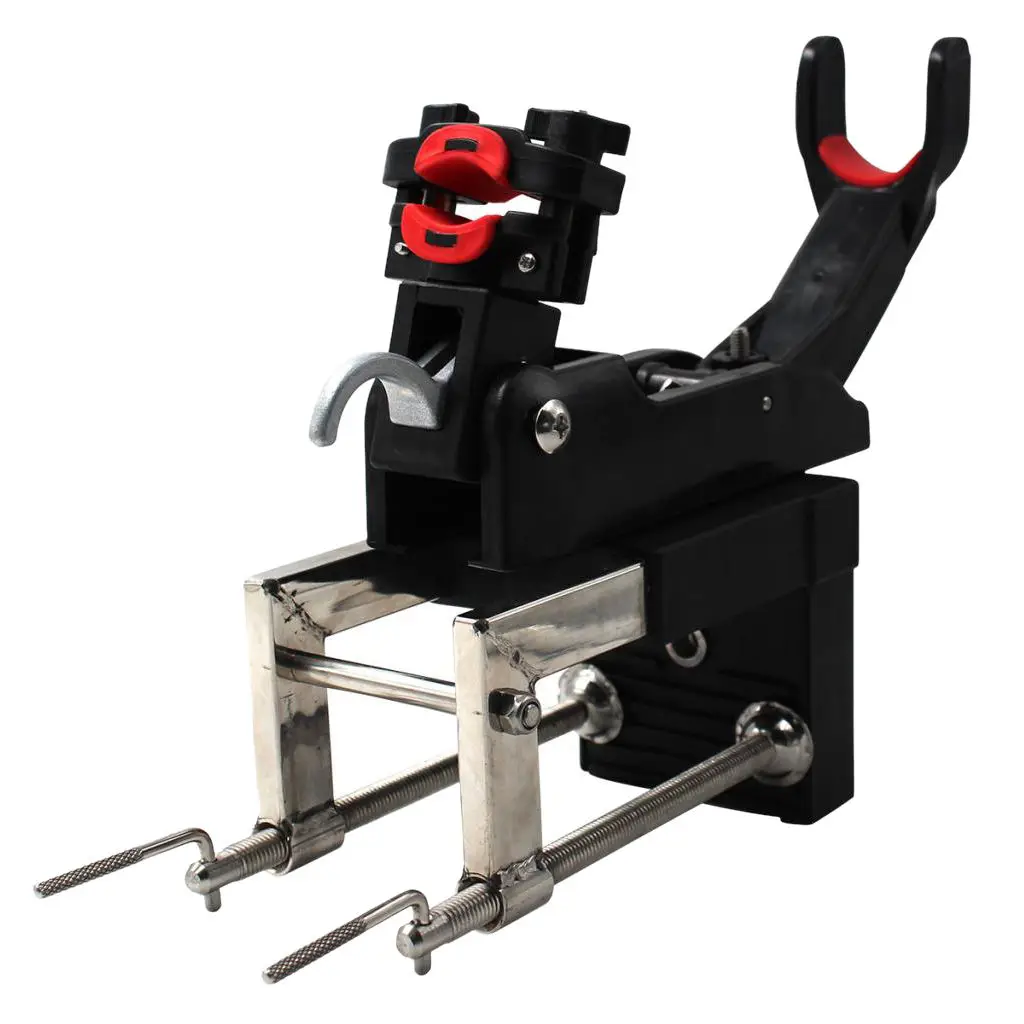 

Boat Fishing Support Rod Holder Bracket Kayaking Yacht Fishing Tackle Tool 360 Degrees Rotatable For Marine/Yacht/Canoe Fishing