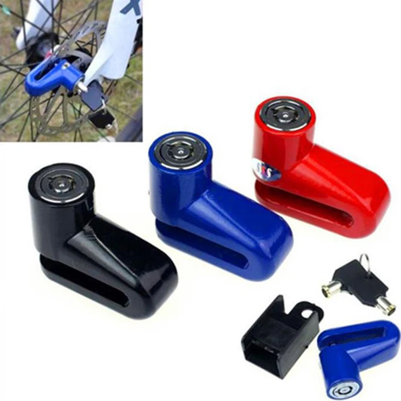 1 шт. Противоугонный дисковый тормозной роторный замок для скутера велосипедный