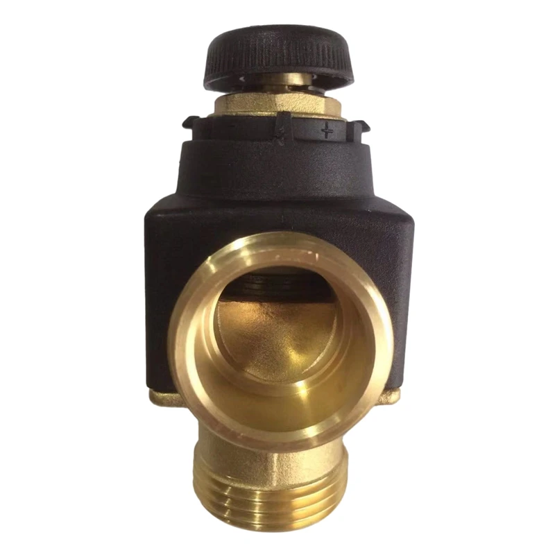 

1 Pcs 3 Way DN25 External Thread Brass Thermostatic Mixing Valve Solar Water Heater Thermostatic Valve