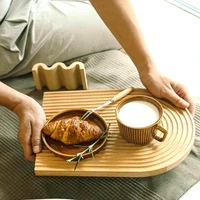 cutting board nordic corrugated wooden breadboard tray household aroma storage kitchen accessories