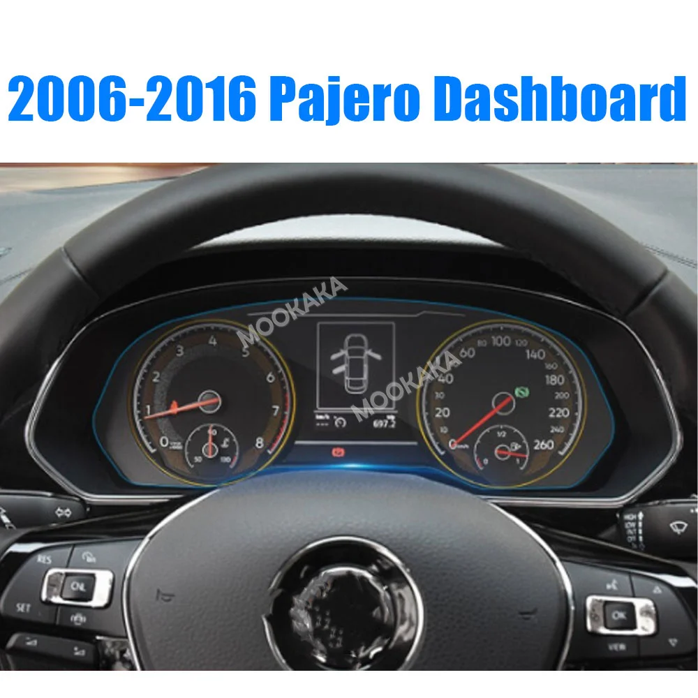 Android 9 0 для Mitsubishi Pajero 2006-2016 ЖК-дисплей приборной панели автомобиля дисплей