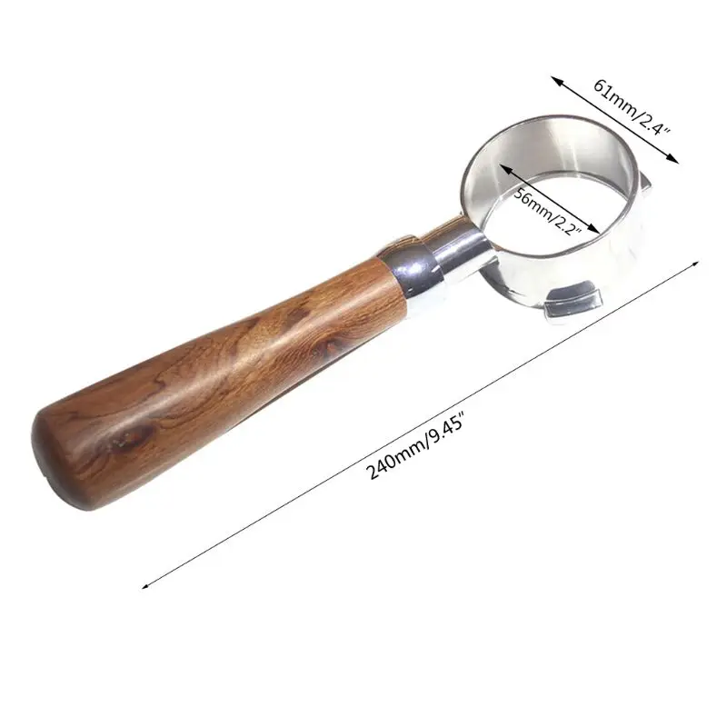 

54mm Coffee Bottomless Portafilter For Breville 870/878/880 Filter Replacement