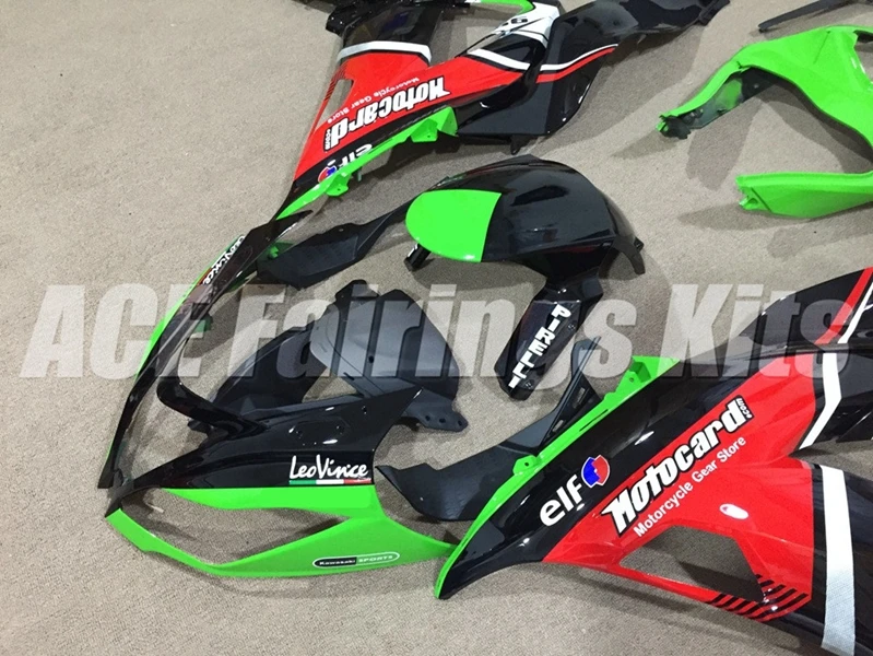 4 подарки Новый ABS Обтекатели комплект подходит для Kawasaki ZX6R 2013 2014 2015 2016 2017 ZX 6R 600cc