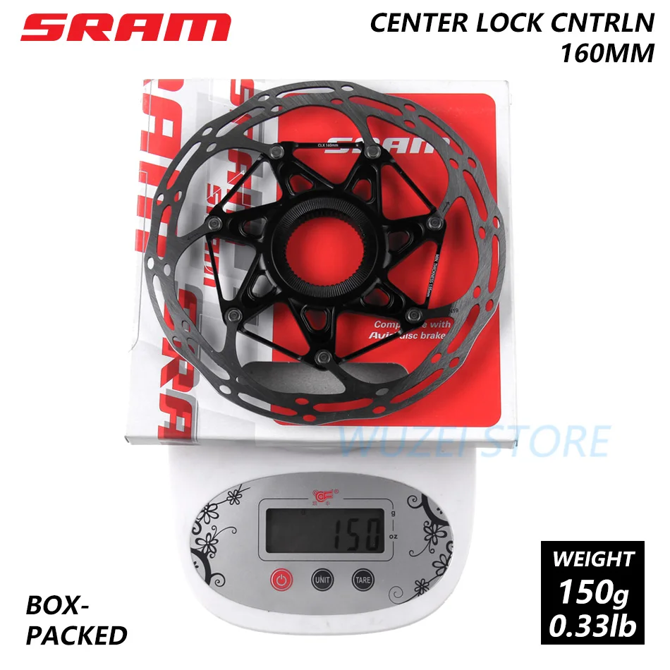 CNTRLN 160 Boxed SRAM AVID CenterLine дисковый тормозной ротор G3 160/180/203 мм HS1 6 Болты ротора CNTRLN XR округлые диски Центральный замок диск 1 шт - Цвет: CNTRLN 160 Boxed
