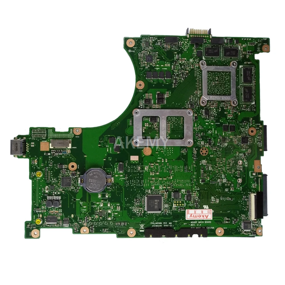 Для For Asus N56V N56VM N56VB N56VJ N56VV материнская плата для ноутбука 100% Оригинальная работа HD