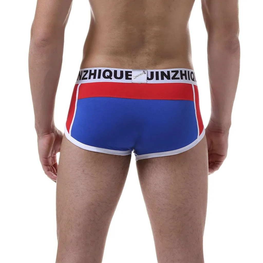 SAGACE бренд Мужские дышащие свободные сшивание сексуальные трусики боксер сексуальное нижнее белье мужские хлопковые дышащие Хорошие эластичные трусы