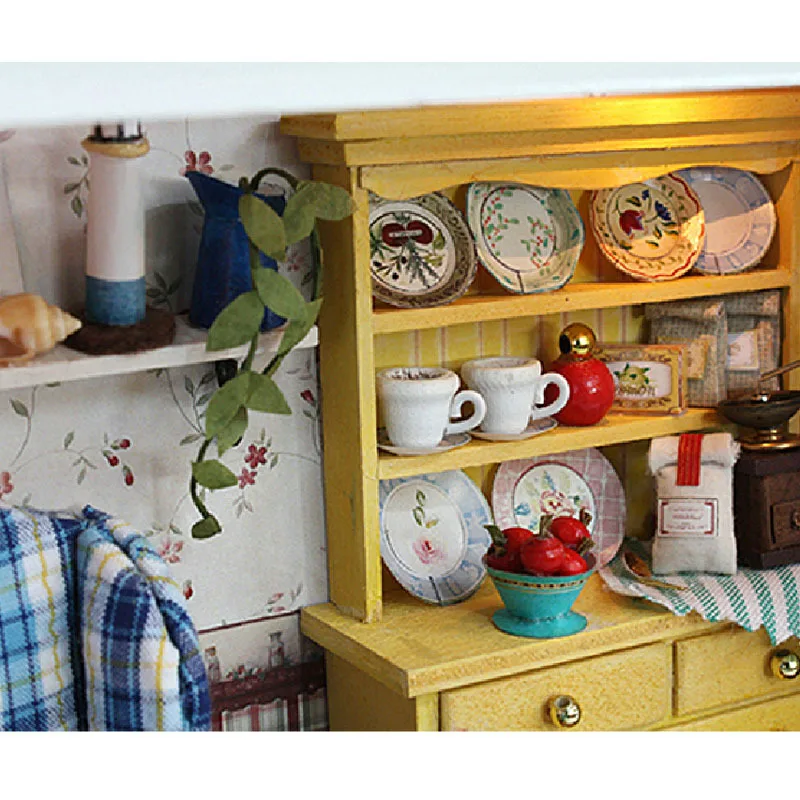 

DIY Cottage Creative Photo Frame Tanabata Gift Miniatures Toys for Children New Year Christmas Birthday Gift P227