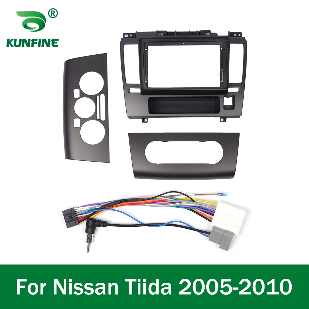 

Car GPS Navigation Stereo For Nissan Tiida 2005 - 2010 Radio Fascias Panel Frame Fit 2Din 9 inch In Dash headunit screen