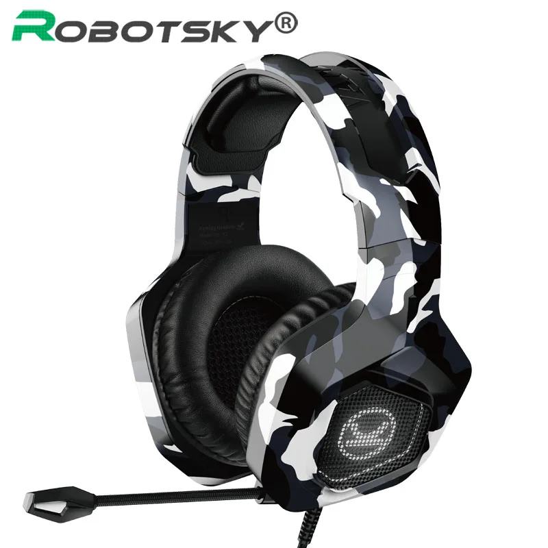 Проводные Игровые наушники для PS4 PS5 Xbox One 4D стерео гарнитура объемного звучания с