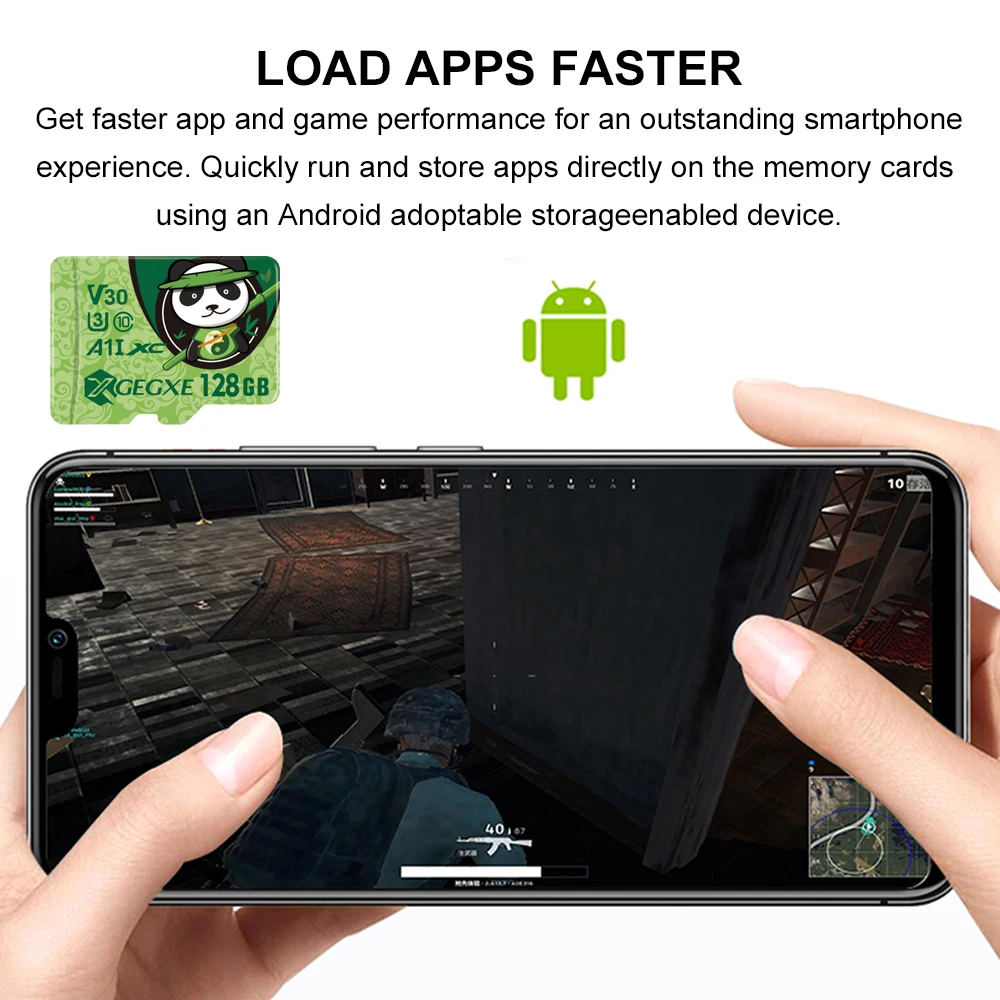 XGEGXE Micro SD 16 ГБ 32 ГБ 64 Гб 128 Гб карта памяти C10 модная TF карта флэш-накопитель для смартфона