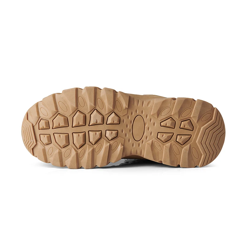 

New Camo Tactical Boots Hiking Shoes Men Waterproof Hunting Boots High Top Outdoor Military Shoes Male Combat Desert Army Botas